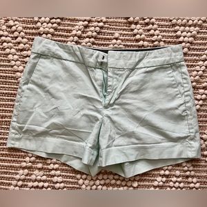 Banana Republic Mint Flat Front Shorts 6